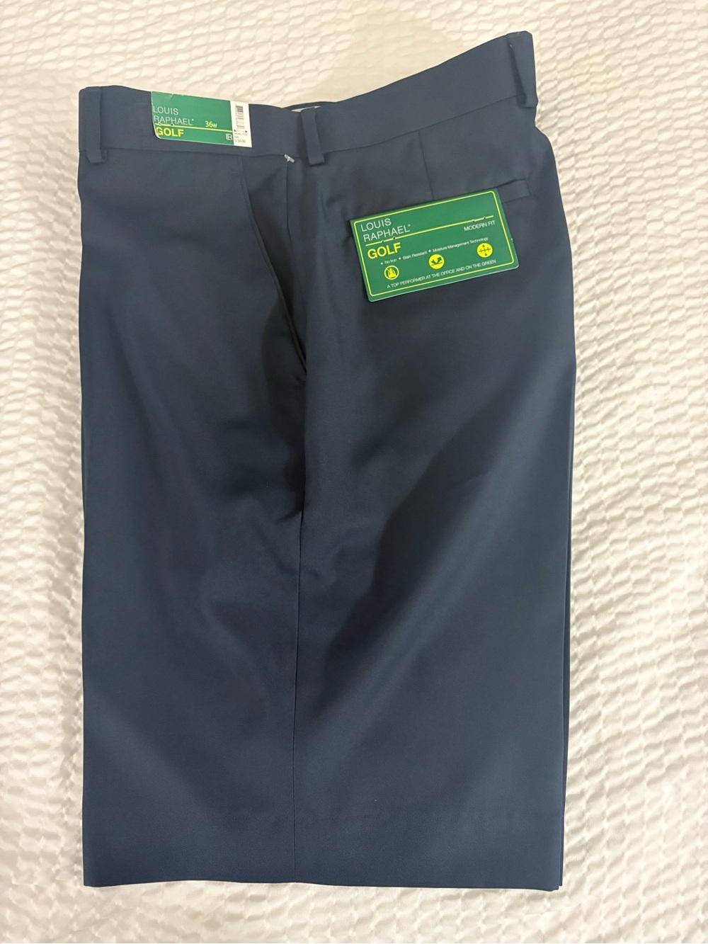 Louis Raphael Men’s Golf Shorts — Dark Navy